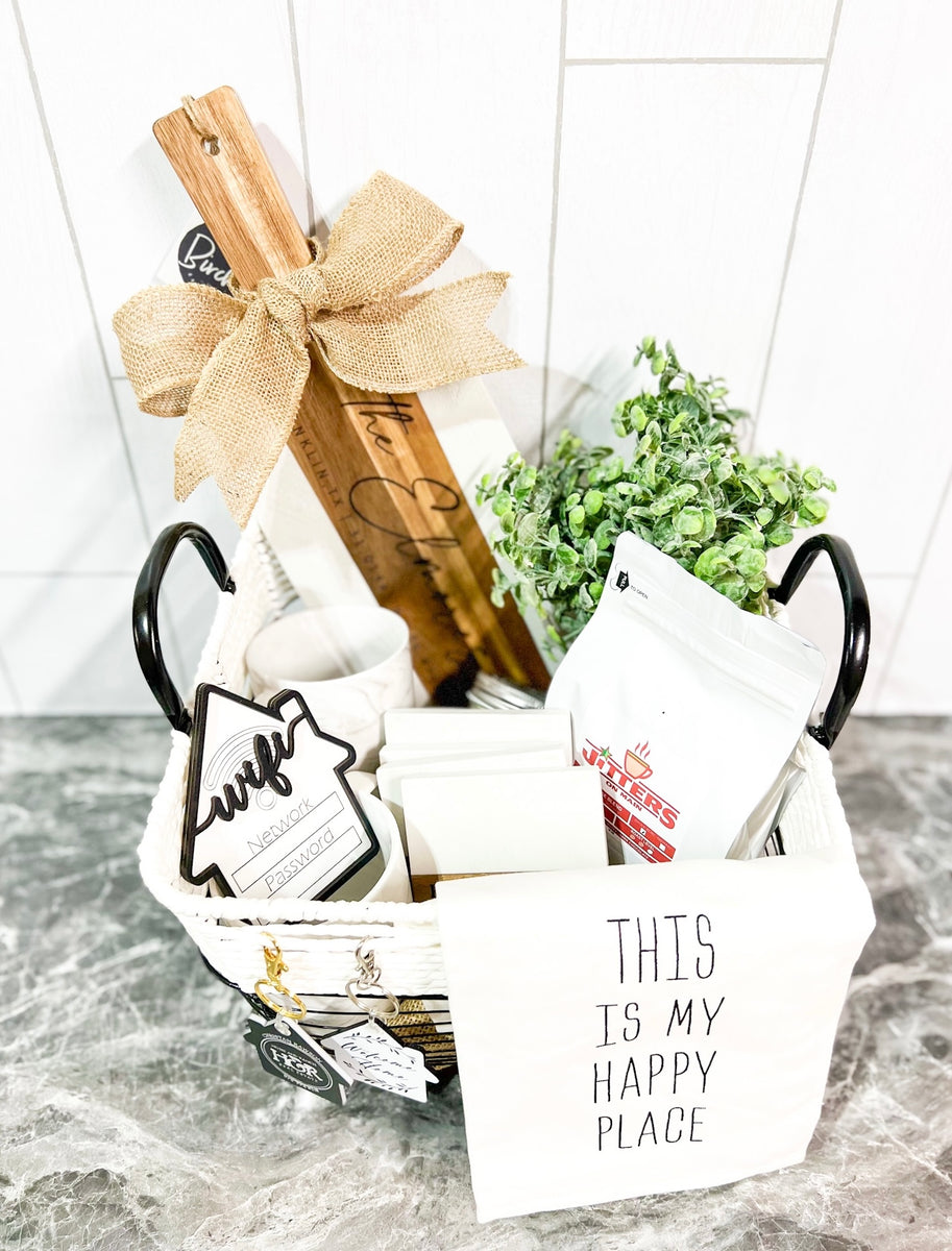 Housewarming Gift Basket - Small – Birchwood Laser & Design