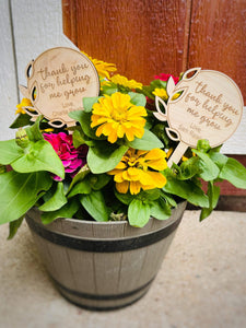 plant pot thank you for helping me grow Thank You For Helping Me Grow