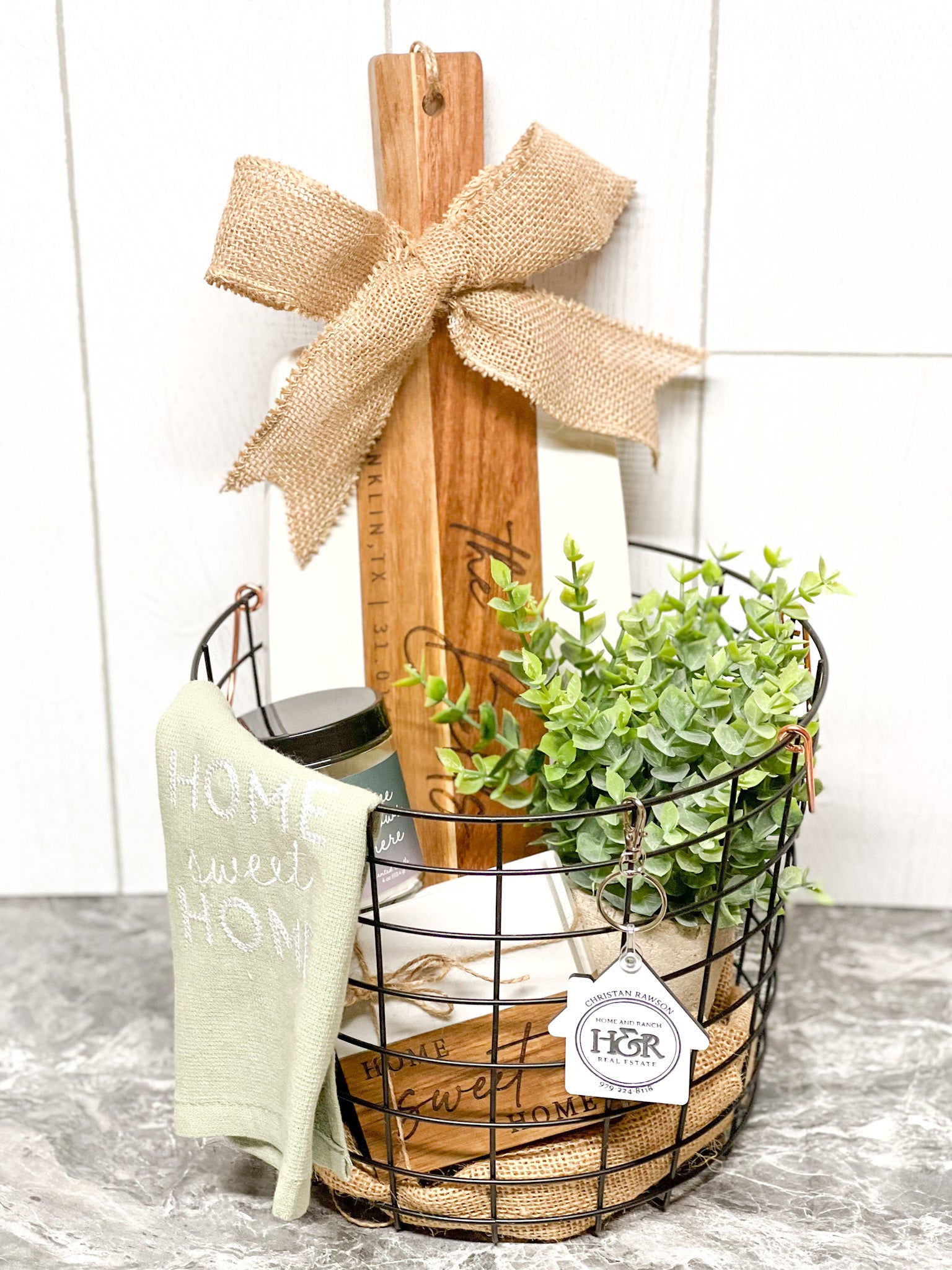 Housewarming Gift Basket - Home Sweet Home